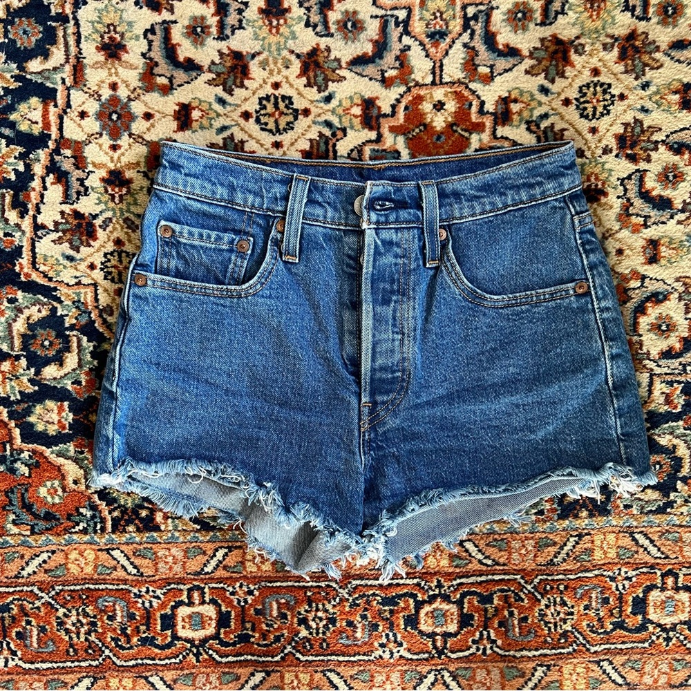 Levi's Classic Blue Jean Shorts